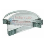 Semi Circular Glass Slab